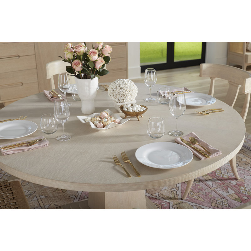 Breanna Round Solid Oak Dining Table