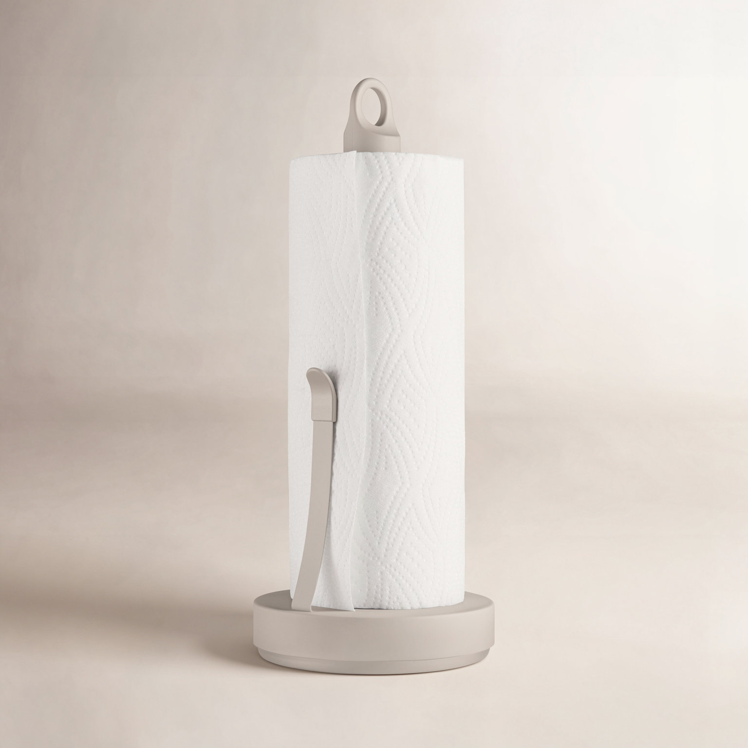LOOP Free Standing Paper Towel Holder, Moonbeam