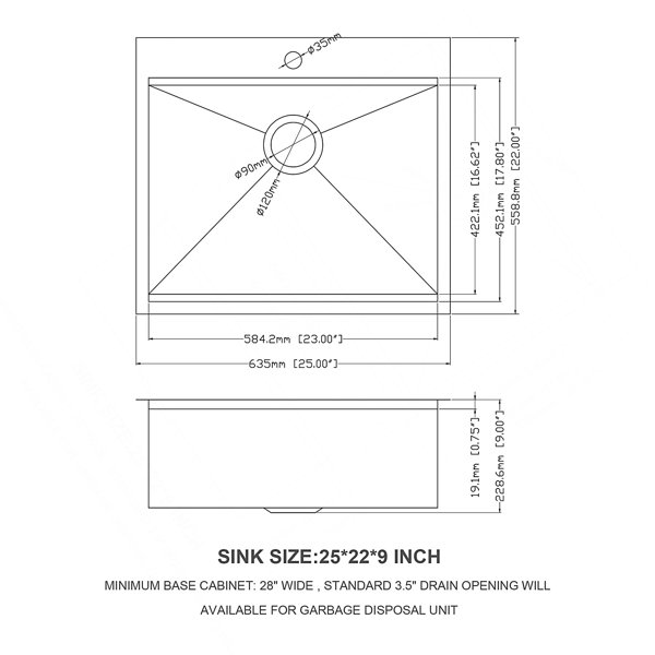 Dimensions du produit