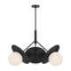 Laki 3 Light Metal Chandelier
