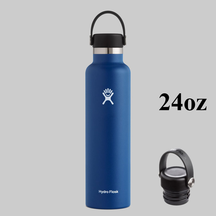 Hydro Flask 32oz New Water Cup, Leak Proof Straw Cover - Stainless Steel Water Bottle - Vacuum Insulation, Various Colors Peaceful Valley Color: Cobal