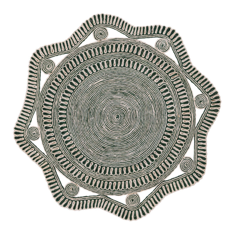 Tapis Saumya Courtland, Rond 5 pi 1 po