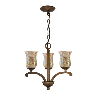 Lustre classique/traditionnel ombré 3 lumières Apsley