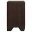 Table de chevet rectangulaire 2 tiroirs Copper-2001000724