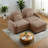 Cloud Soft Teddy Sectionals, 2 Seat Modern Modular Sofa For Home