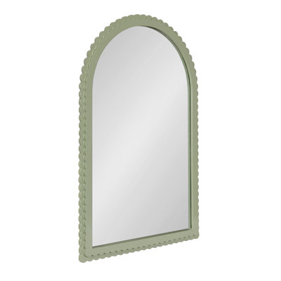 Scallia Modern Scalloped Arch Wall Mirror