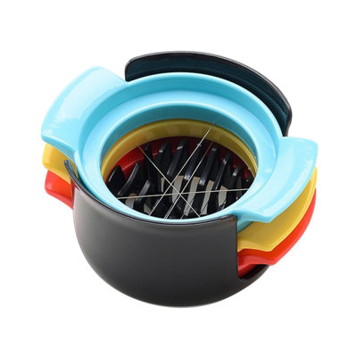 Kbndieu Three In One Half and Fruit Cutter Multifunctional Household Fancy Shape Splitter