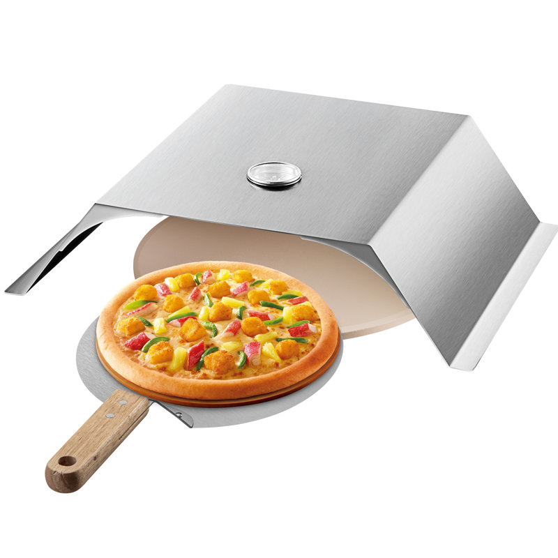 Ensemble de four à pizza, four à pizza en acier inoxydable