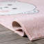 Teme Geometric Pink Area Rug-1028873447