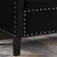 Banc de rangement rembourré avec accoudoirs et garniture cloutée-1537322863