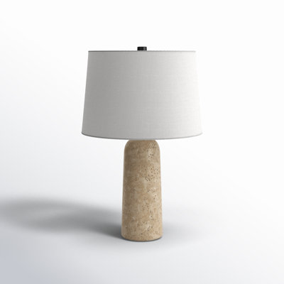 Holderness Travertine Table Lamp