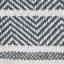 Jeté en coton à imprimé chevrons-407134552