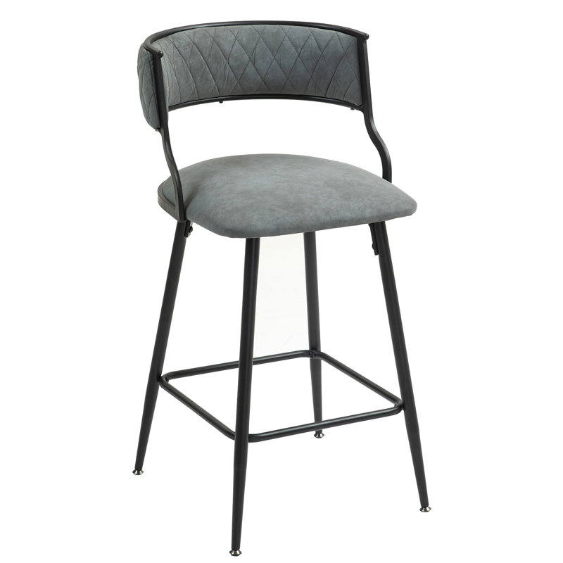 Tabouret de bar 26 po Drake, Gris