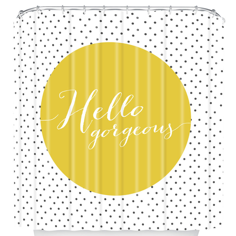 Polka Dots Shower Curtain
