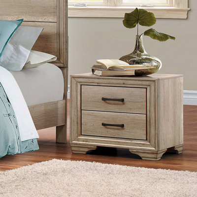 Table de chevet contemporaine en mélamine et stratifié 1Pc