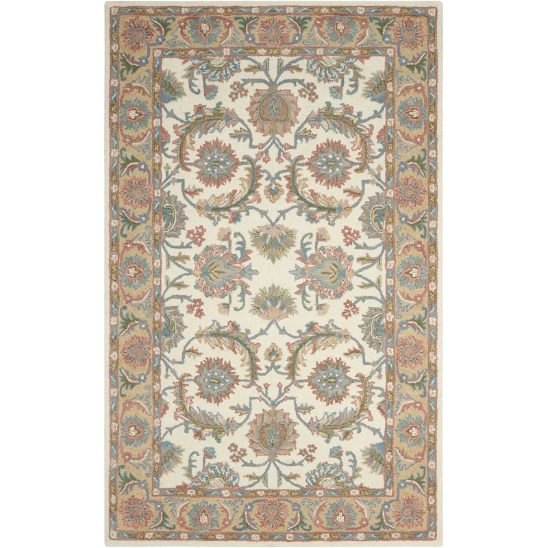 Lilian Wool Oriental Indoor Rug, Rectangle 2'6" x 4'