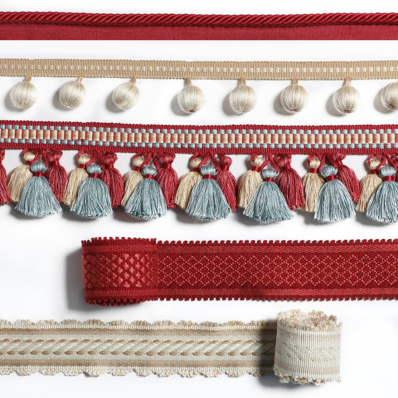 Passementerie Volume I Jacqueline Fabric, Beige