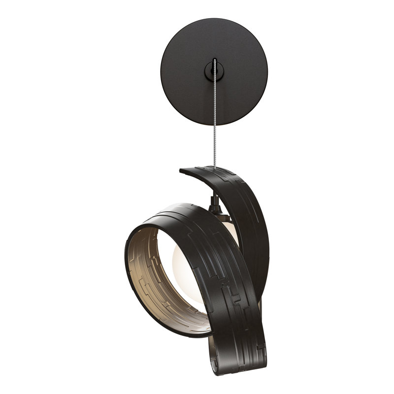 Riza Aluminum Armed Sconce, Oil Rubbed Bronze