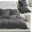 Housses de taies décoratives 100% lin à volants, 2 pièces Housses de coussin 26 x 26 pouces-115133255