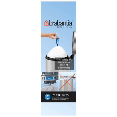 15L Bin Liners (20 Pack)