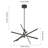 4-light Dimmable Led Modern Liner Chandelier-1926179824