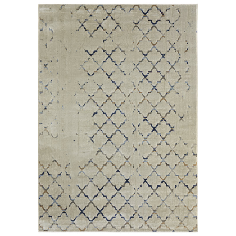 Napoli Geometric Indoor Rug, Rectangle 3'9" x 5'9"
