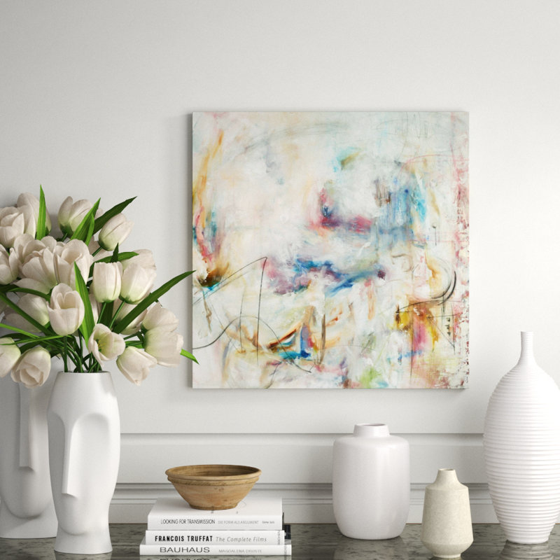 Auroral Synthesis Print by Samuel Kane, 40" H x 40" W, Plexi