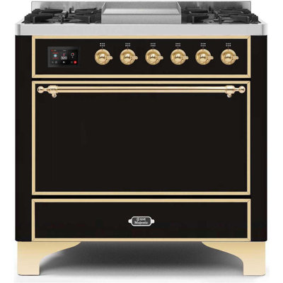 Majestic II 36" 3.5 cu.ft. Freestanding Dual Fuel with Griddle and Convection Oven