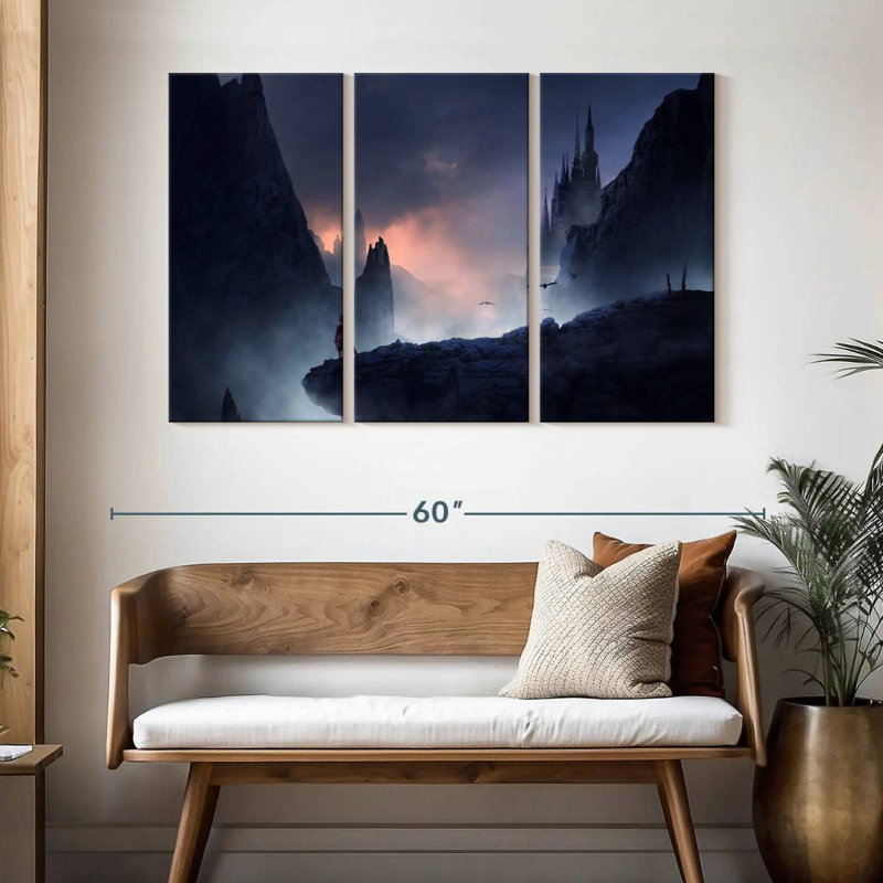Kelan Warrior Dreamscape, 32" H x 50" W