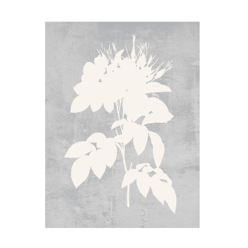 «Falling Flowers I» sur toile, H 47 po x l 47 po