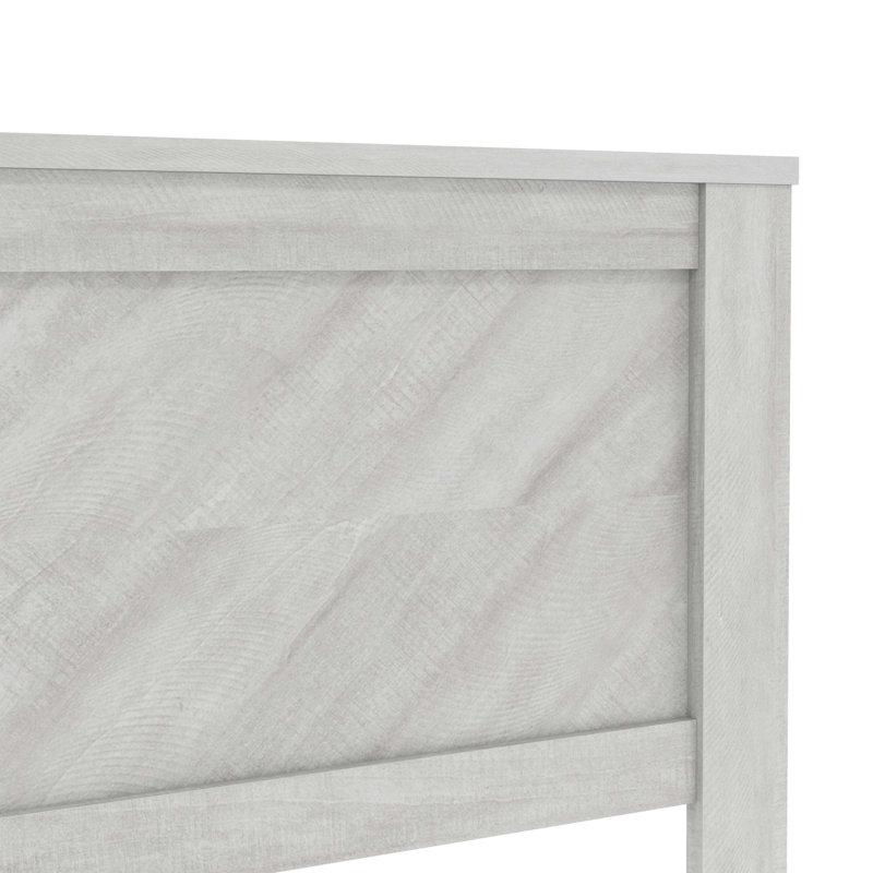 Advaith Modern 3 Piece Bedroom Set, Dusty Gray Oak
