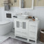Ensemble de meuble-lavabo simple 36 "avec miroir -23188979
