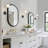 Iron Led Armed Wall Sconces Frosted Globe Glass Shade