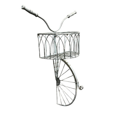 Bicycle Metal Garden Wall Planter