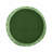 12" Green Outdoor Iron Side Table, All-Metal Construction End Table-1236651999