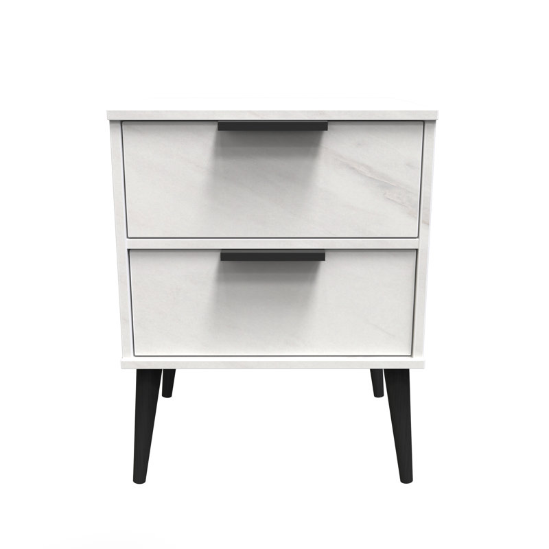 Turah 45cm W Manufactured Wood Bedside Table