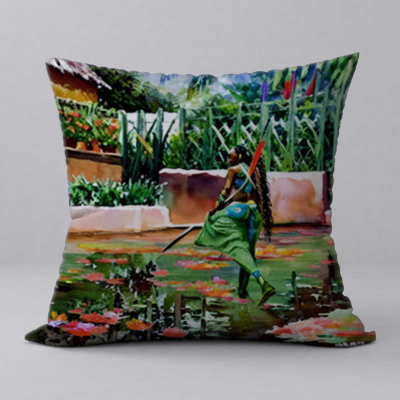 Reversible Throw Pillow