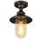 Glossop 1-Light Ceiling Light In Bronze