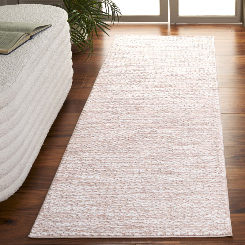 Jemie Performance Chevron Rug, Runner 2'3" x 8'