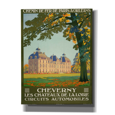 "Cheverny Les Chateaux De La Loire" par Vintage Posters