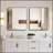 30X36 Inch Rectangular Bathroom Wall Mirror With HD Glass And Anti-Rust Frame For Clear Reflections And Elegant Design