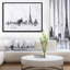 Paysage urbain «Paris with Eiffel Silhouette», peinture-35123764-35123755