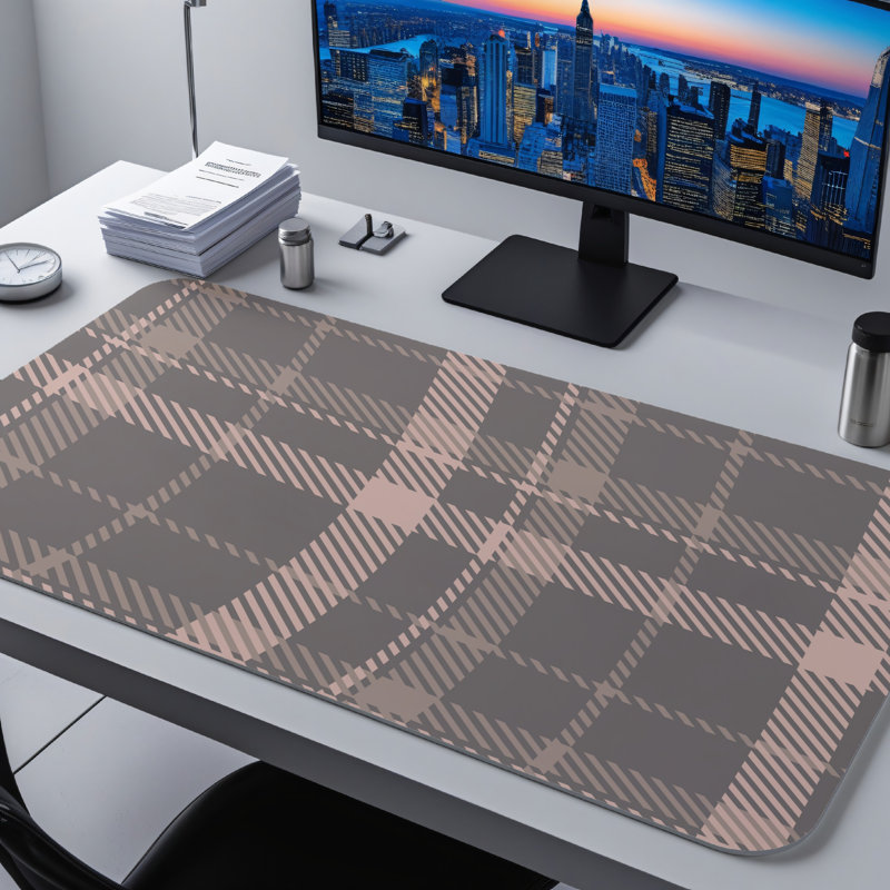 Polyester Desk Pad, 14.4x12.1