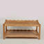 Table basse moderne à 2 niveaux pour meubles de salon