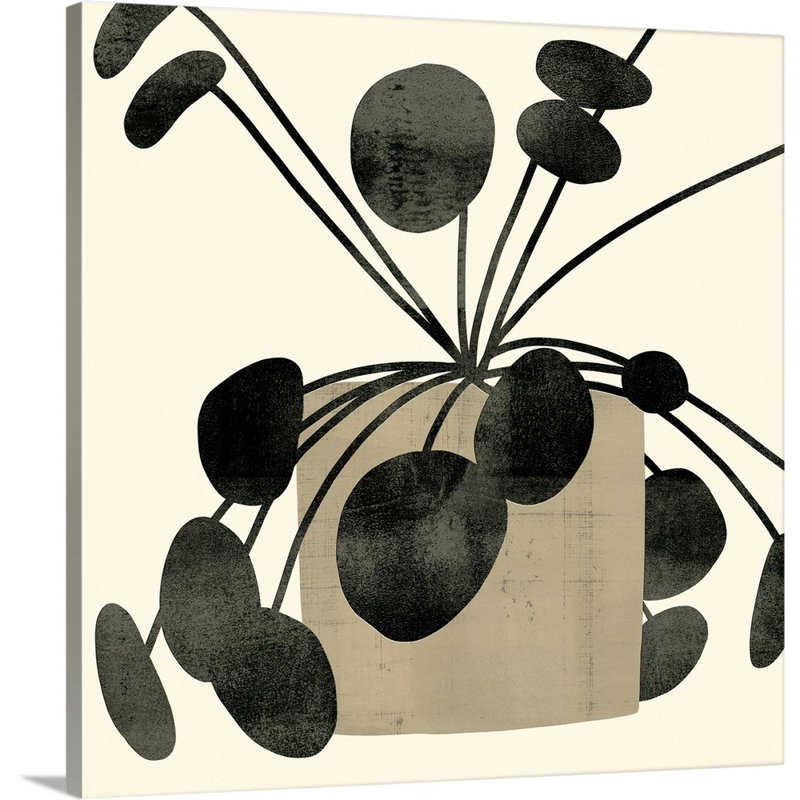 Art mural sur toile Plantling IV, Toile tendue, H 30 po x l 30 po