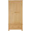 Taounate 2 Door Solid Wood Wardrobe