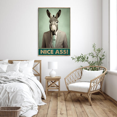 «Innessa Donkey Nice Ass», impression sur toile