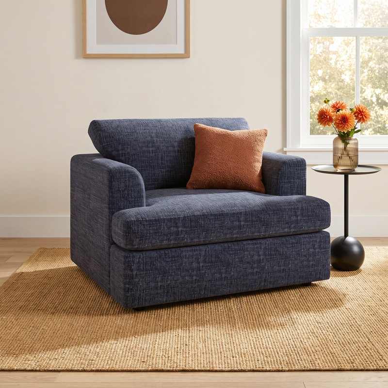 Brooks Binford Accent Chair, Nomad Indigo