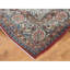 Tapis gris unique en laine noué à la main de style années 1930 de 6 pi 3 po x 8 pi 9 po Ogema