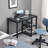 Clairann Steel Computer Desk-964683019